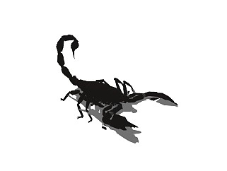 精品动物模型 蝎子 (2)
